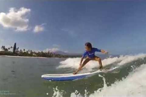 Best surfing lessons for kids in Hawaii