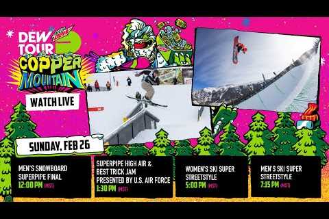 Snowboard Men Superpipe Final and Superpipe High Air & Best Trick Jam presented by U.S. Air..