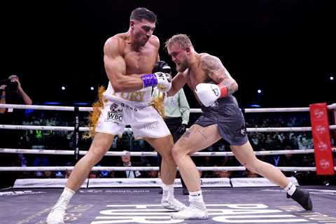 Punch stats show that Tommy Fury out-landed Jake Paul in every round and earned more than double..