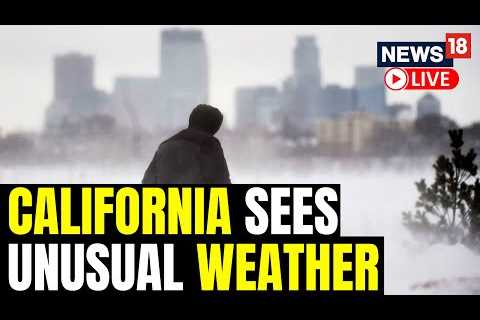 Unusual Winter Storm Brings Heavy Snow In California | Winter Storm In California 2023 | USA News