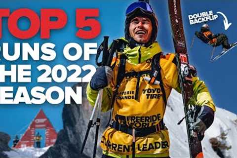 The Best Lines of the 2022 Season I All FWT22 Ski Men Winning Runs