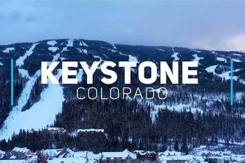 Keystone skiing, Colorado | 4K video