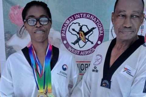 Adaeze Efobi: Nigeria's qualified nurse turned taekwondo instructor