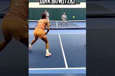 Dirk Nowitzki can ball...PICKLEBALL.