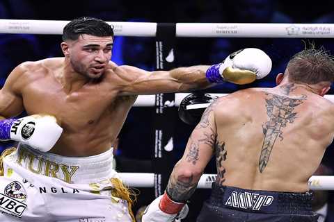 Grinning Tommy Fury REFUSES to answer GMB host Susanna Reid’s question on Jake Paul victory