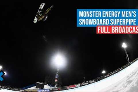 Monster Energy Men’s Snowboard SuperPipe: FULL COMPETITION | X Games Aspen 2022