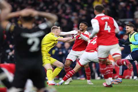 Reiss Nelson seals dramatic comeback with stoppage-time rocket to boost Arsenal’s title hopes..
