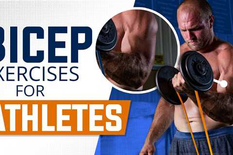 5 Best BICEP STRENGTH Exercises For Athletes | BIZE & TRIZE WORKOUT