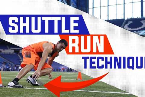 How To Run The 5-10-5 Shuttle Drill Faster | Football Combine Technique Tips