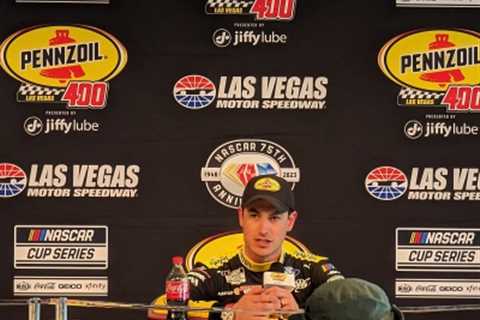 Joey Logano speeds top pole position at for Las Vegas NASCAR Cup race