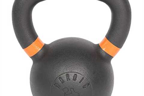 Nordic Lifting Kettlebell Made for Crossfit  Gym Workouts - Real Cast Iron for Strength Training 22 ..