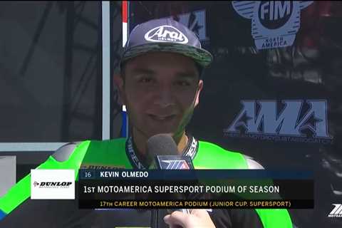 MotoAmerica Racer Kevin Olmedo Recovering From Rare Autoimmune Disorder