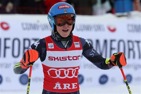 Mikaela Shiffrin makes history, matching Ingemar Stenmark’s record for World Cup victories