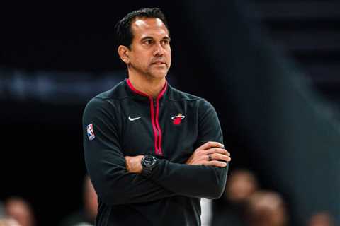 Erik Spoelstra Had NBA Fans Talking Friday Night