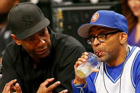 Spike Lee And Denzel Washington Skipped The Oscars To Watch Knicks-Lakers Together Down The Street