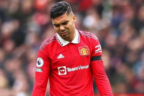 All eight Man Utd games Casemiro misses through suspension after two reds in six weeks