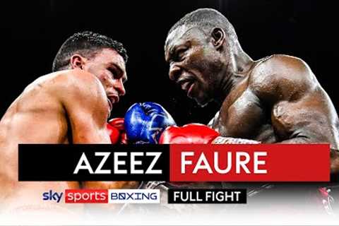 FULL FIGHT! Dan Azeez vs Thomas Faure  MONSTER FINISH! 💥