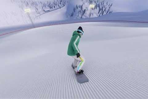 Snowboarding, Except It''s Ultra Realistic