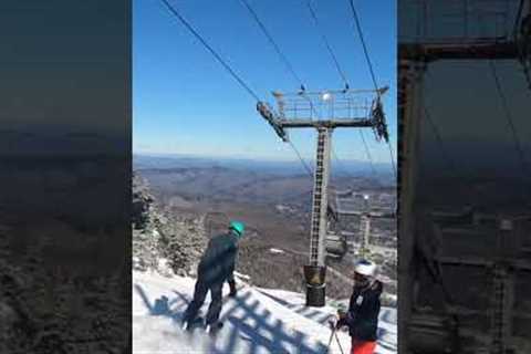 Skiing Epic Side Hits at Killington #shorts #ski #skiing #killington