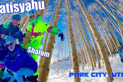 Meeting Matisyahu And Snowboarding With His Kids!! // Canyons & Woodward Park City