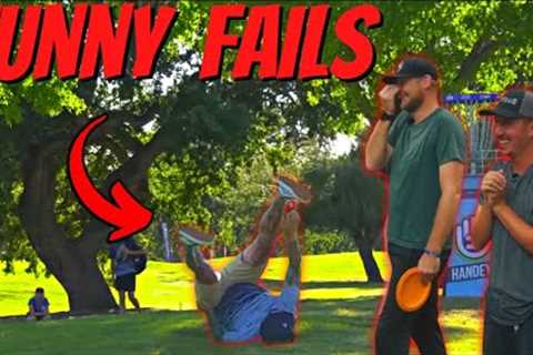 Funniest Disc Golf Fails And Clips (Part 2)