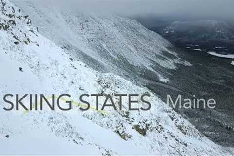 Skiing States - Maine