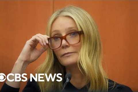 Man suing Gwyneth Paltrow over 2016 ski collision takes the stand | March 27