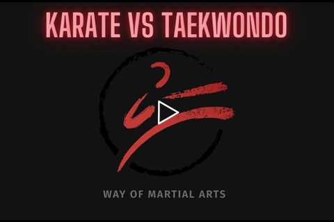 Karate VS Taekwondo - Way of Martial Arts