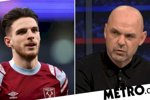 Danny Murphy tells Declan Rice he ‘has to leave’ West Ham amid Arsenal, Chelsea and Man Utd..