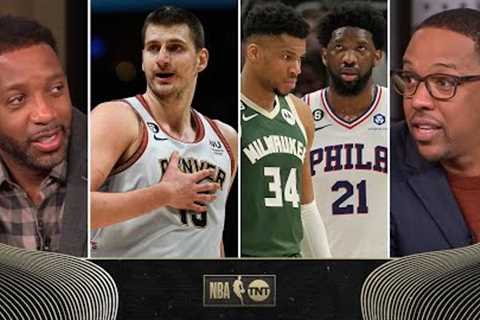 2023 MVP Debate: Jokic, Giannis, or Embiid? 🍿 | NBA on TNT