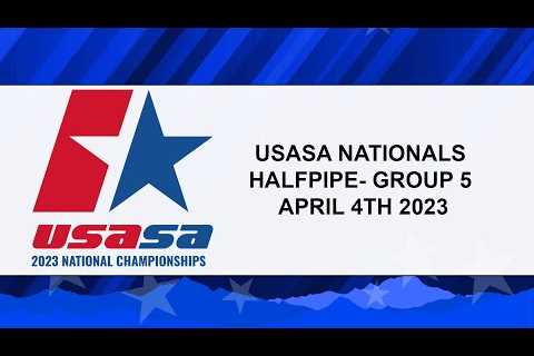 USASA HALFPIPE Day 3 April 4TH, 2023 GROUP 5