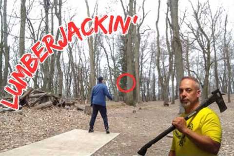 Squarin'' Up Trees at Muddy Run Park - Disc Golf Tournament Mic''d Up Practice Round! Front 9