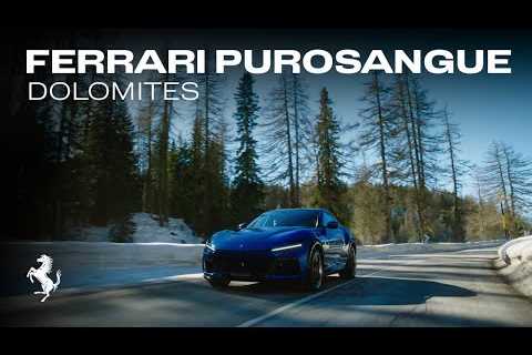 The Ferrari Purosangue - The Last Winter Thrill