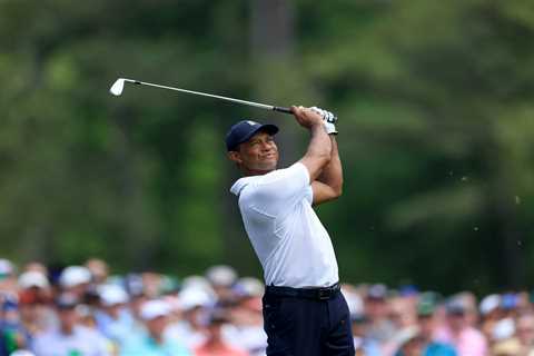 Tiger Woods fights through the pain but can’t keep up with Hovland & Rahm as McIlroy has..