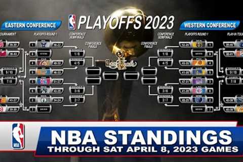 NBA STANDINGS TODAY APRIL 8, 2023 |NBA PLAYOFFS 2023 | NBA GAMES RESULT  | NBA GAME SCHEDULE