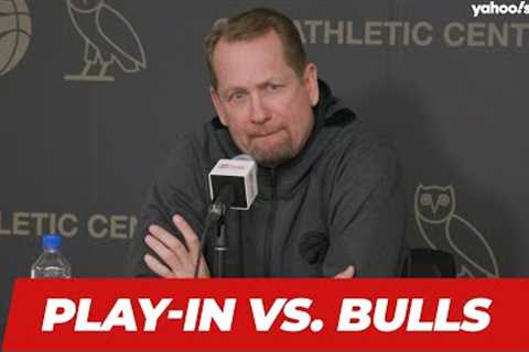 ''My confidence level is really high'': Nick Nurse on Raptors bench vs. Bulls