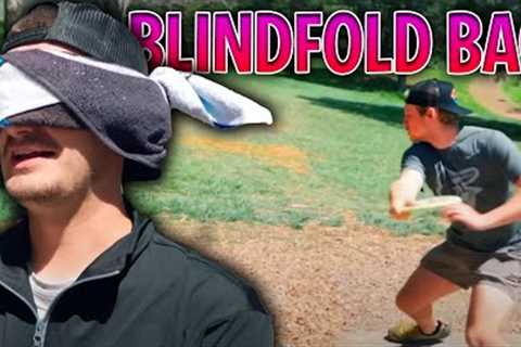 Blindfolded Disc Golf Bag Building Challenge!