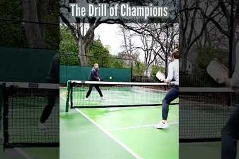 The Pickleball 'Drill of Champions'