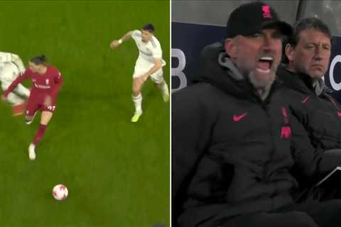 Sky Sports viewers in stitches at Jurgen Klopp’s reaction as Liverpool boss gets VERY excited by..