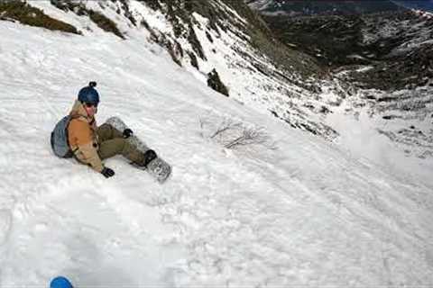 Tuckerman Ravine Skiing - The Lip