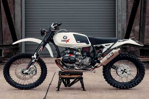 The R100X: A BMW boxer enduro bike from an F1 engineer