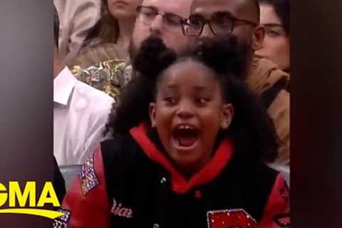 DeMar DeRozan''s daughter goes viral for screaming during free throws
