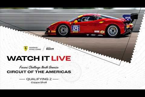 Ferrari Challenge North America Coppa Shell&AM - COTA, Qualifying 2