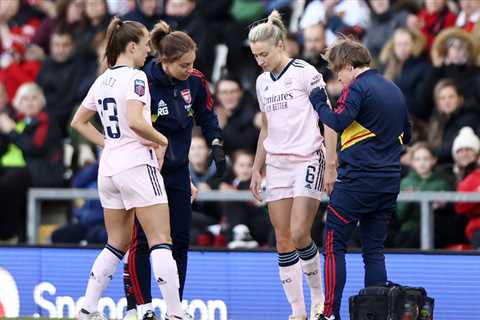 Arsenal and England captain Leah Williamson out of Women’s World Cup after suffering ACL injury