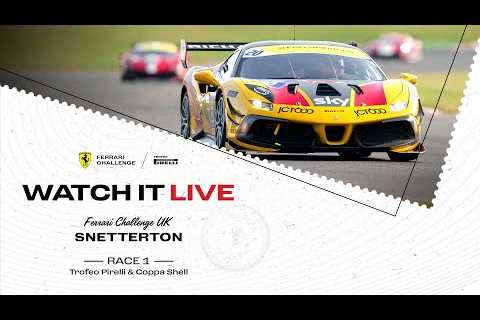 Ferrari Challenge UK - Snetterton, Race 1