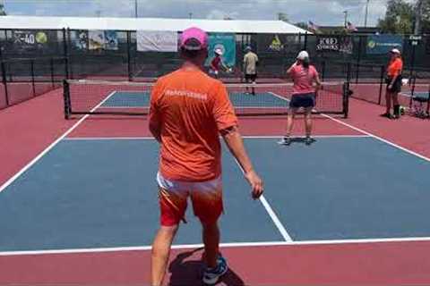 THIS Senior Pro Pickleball Match Had Fans on the Edge of Their Seats - See Why!