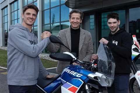 Aprilia creates rally raid team - The Checkered Flag