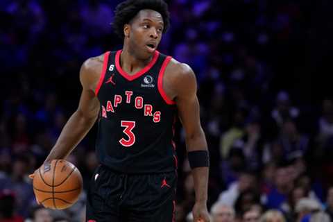 OG Anunoby Remains Out Monday Due To Wrist Injury