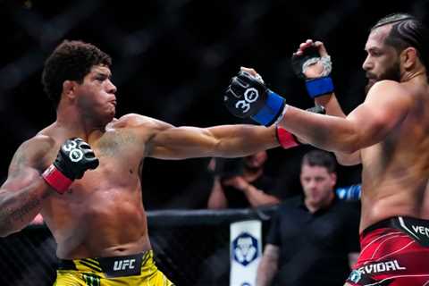 Gilbert Burns retires Jorge Masvidal at UFC 287