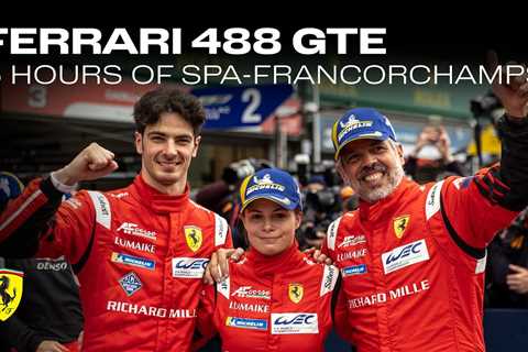 Ferrari 488 GTE wins 6 Hours of Spa-Francorchamps, Lilou Wadoux makes history